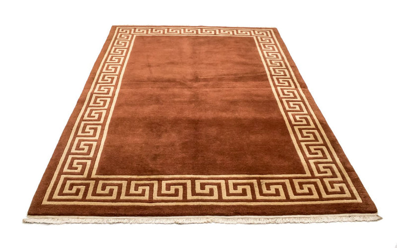 Nepal Tæppe - 239 x 171 cm - brun