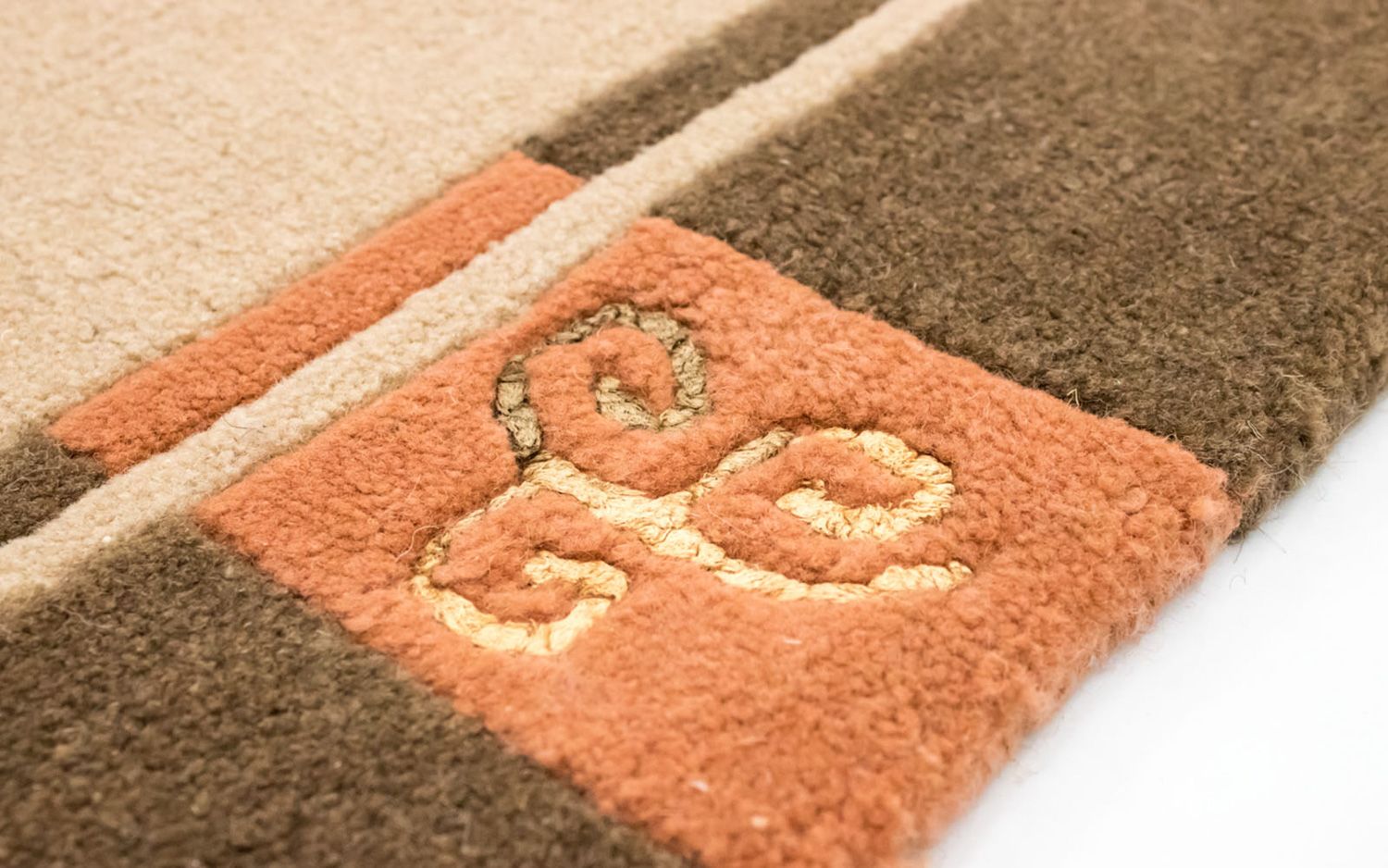 Nepal Tæppe - 242 x 175 cm - beige