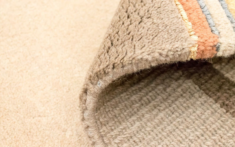 Nepal Tæppe - 242 x 175 cm - beige
