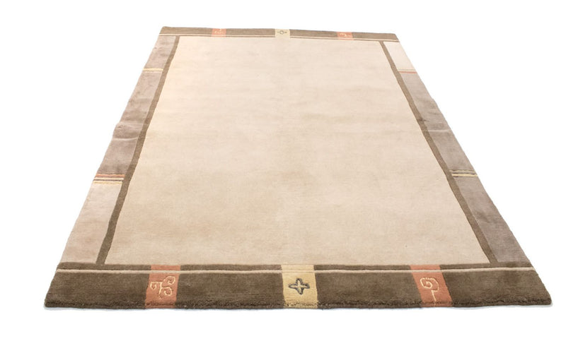 Nepal Tæppe - 242 x 175 cm - beige