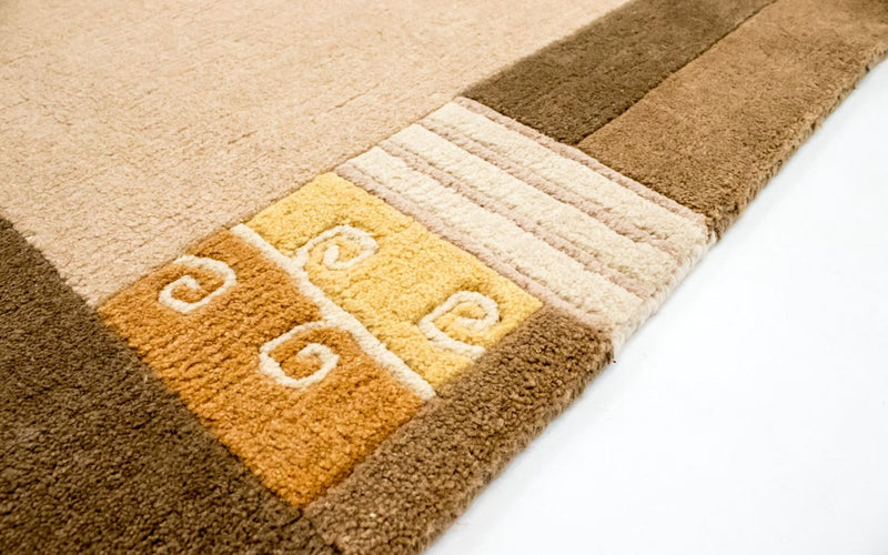 Nepal Tæppe - 236 x 172 cm - beige
