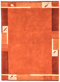 Nepal Tæppe - 242 x 173 cm - orange