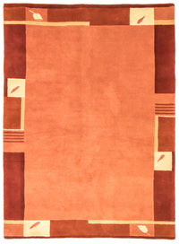 Nepal Tæppe - 238 x 170 cm - orange