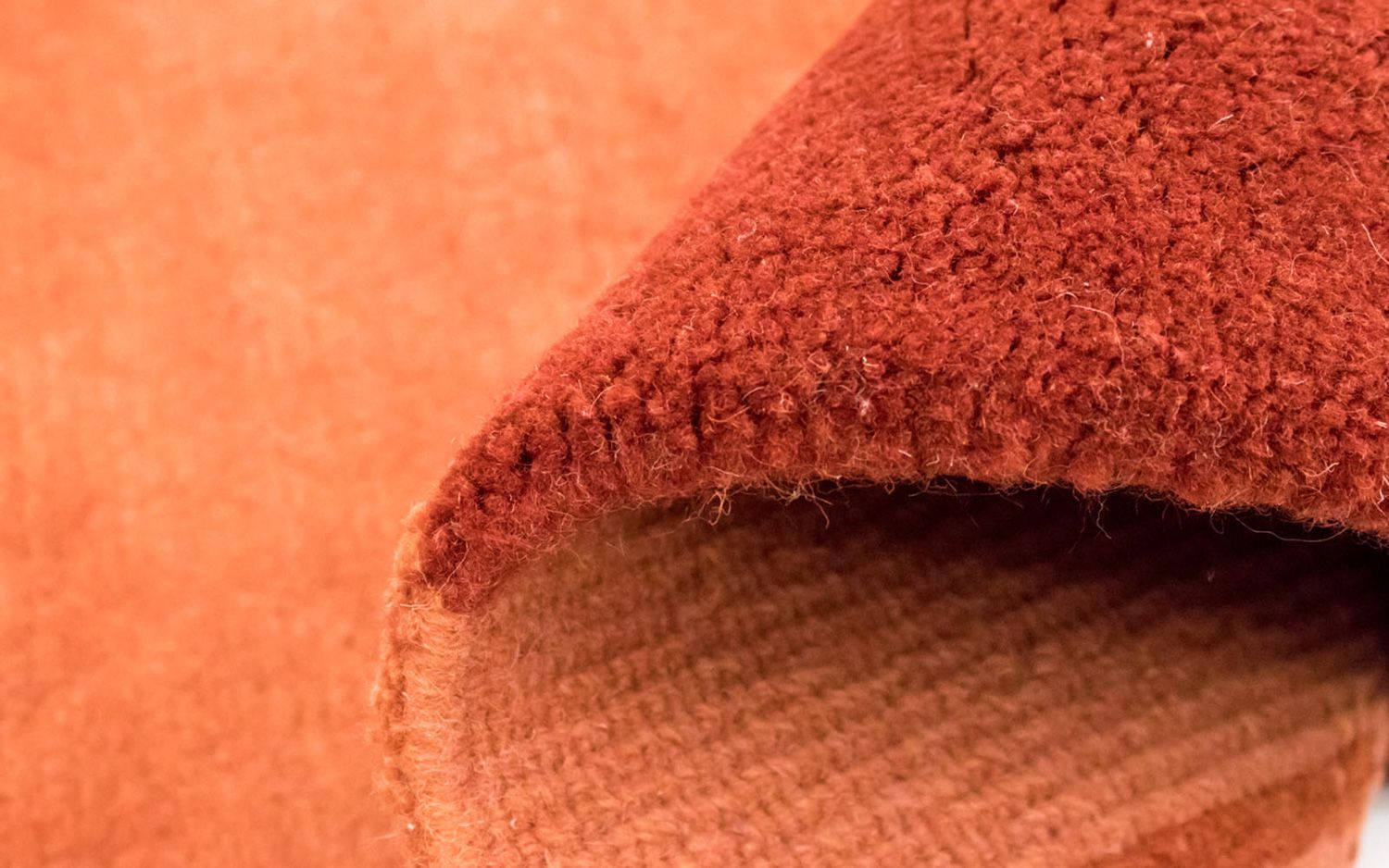 Nepal Tæppe - 238 x 170 cm - orange