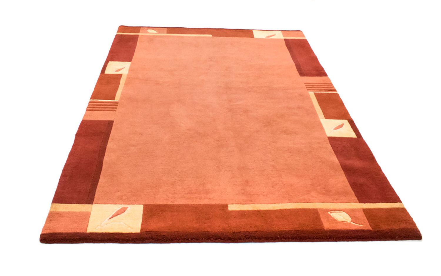 Nepal Tæppe - 238 x 170 cm - orange