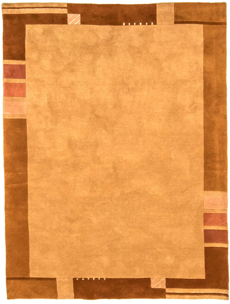 Nepal Tæppe - 238 x 177 cm - lys brun