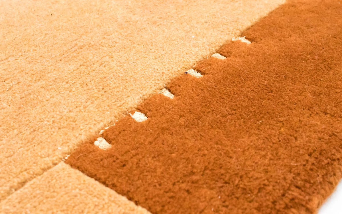 Nepal Tæppe - 238 x 177 cm - lys brun