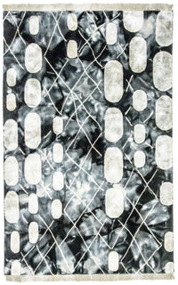 Nepal Tæppe - 192 x 127 cm - flerfarvet