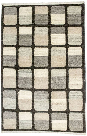 Nepal Tæppe - 202 x 140 cm - flerfarvet