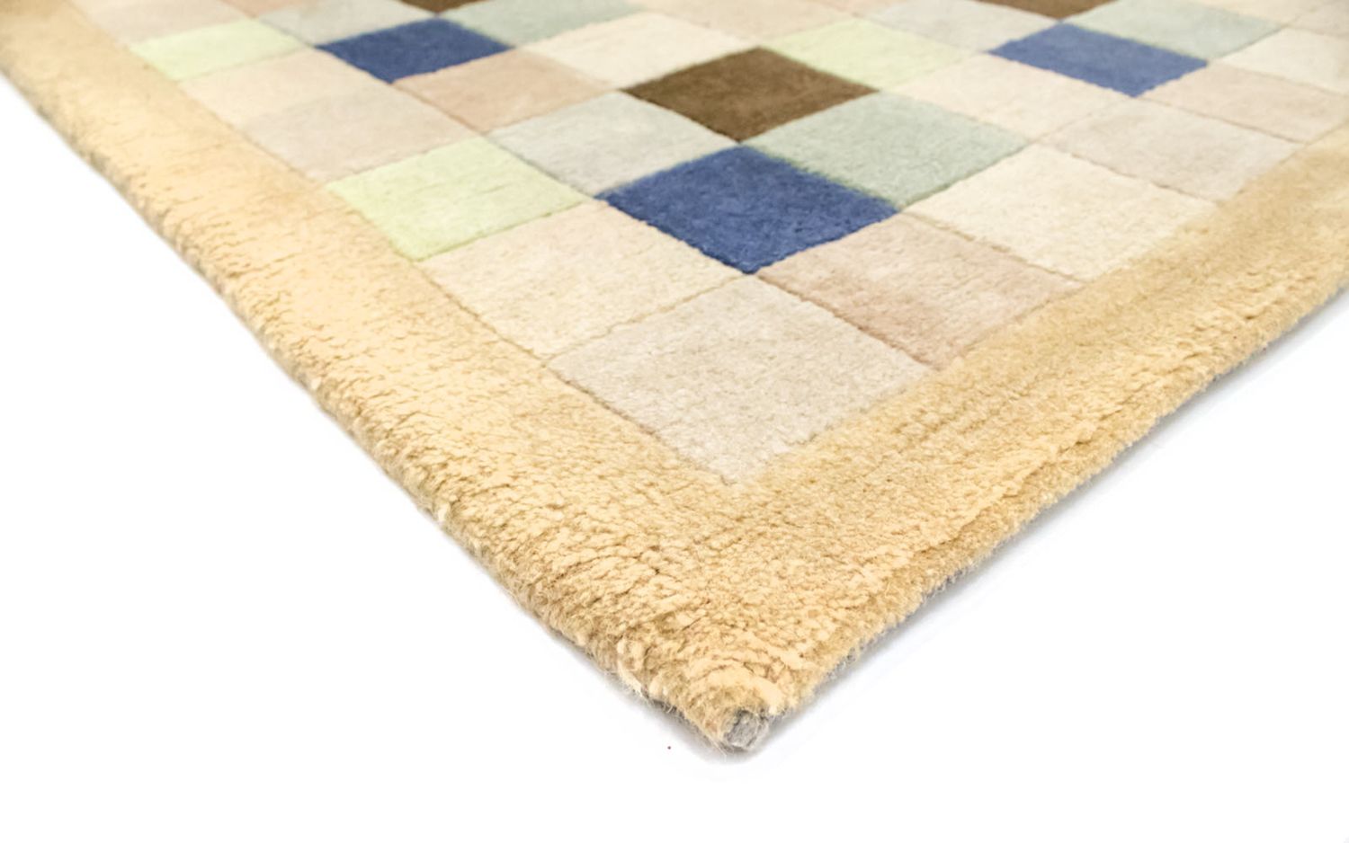 Nepal Tæppe - 227 x 156 cm - farvet