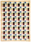 Nepal Tæppe - 224 x 161 cm - farvet