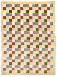 Nepal Tæppe - 220 x 160 cm - farvet