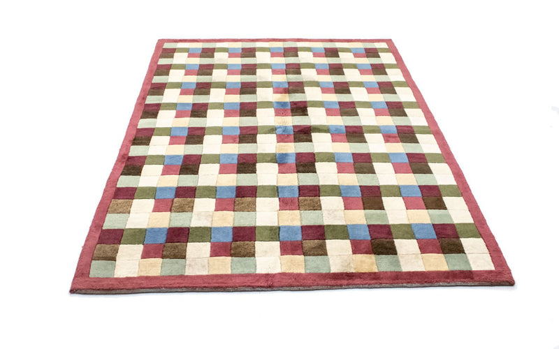 Nepal Tæppe - 225 x 160 cm - farvet