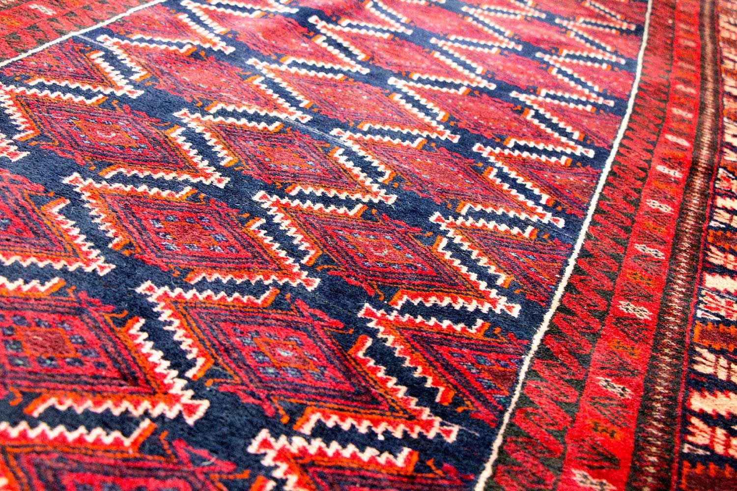 Baluch-tæppe - 197 x 100 cm - rød