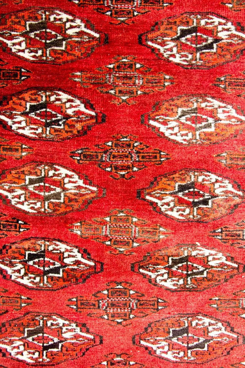 Afghansk tæppe - Bukhara - 229 x 174 cm - rød