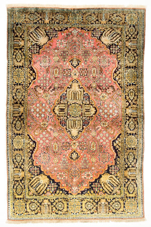 Silketæppe - Kayseri - 169 x 105 cm - pink