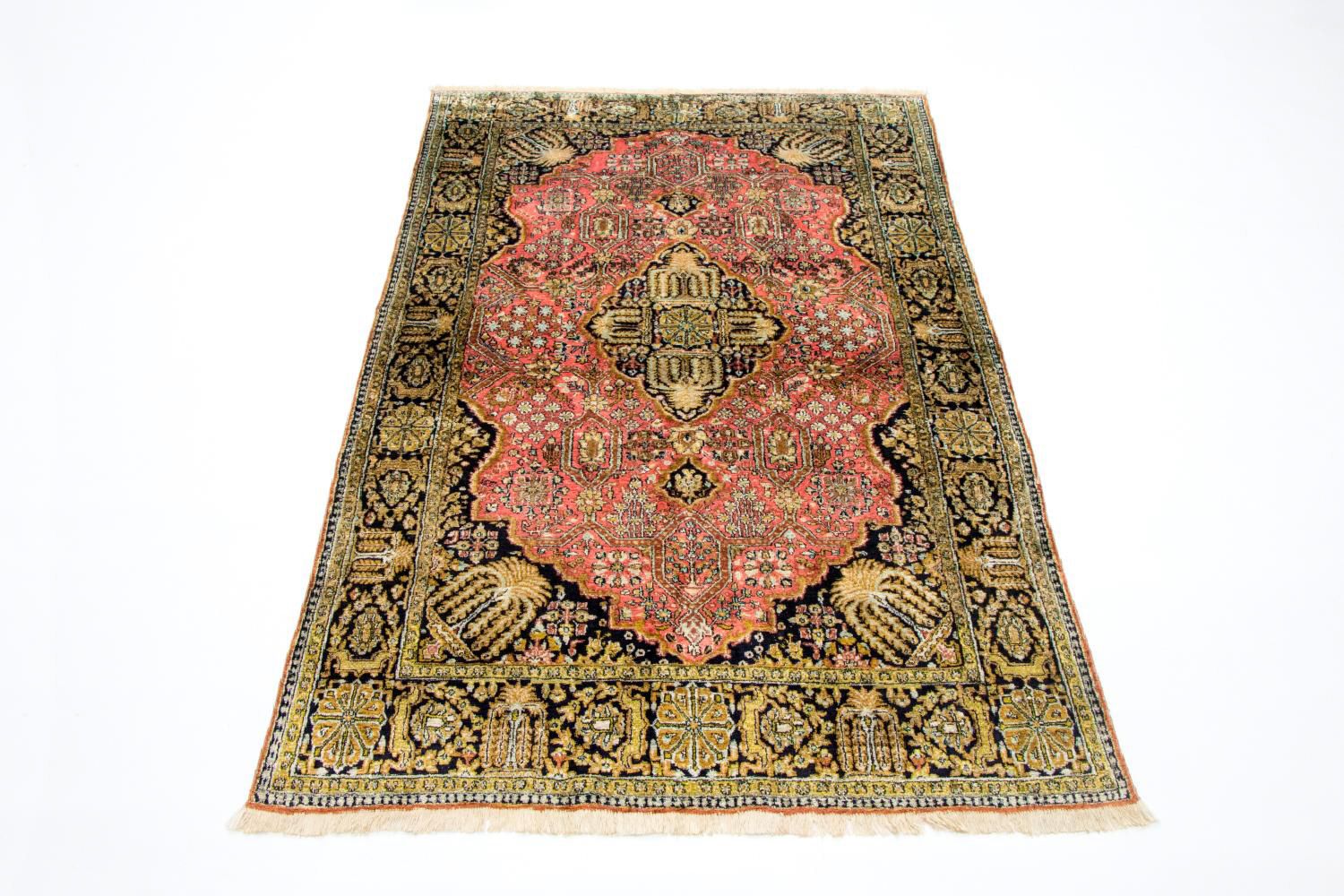 Silketæppe - Kayseri - 169 x 105 cm - pink