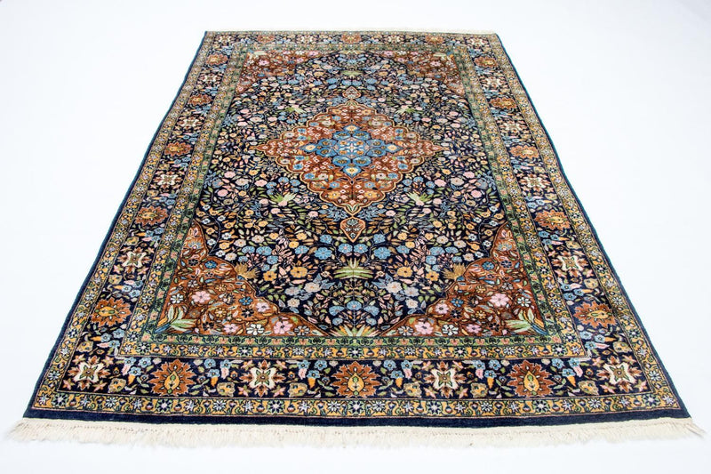 Orientalsk tæppe - 226 x 140 cm - blå