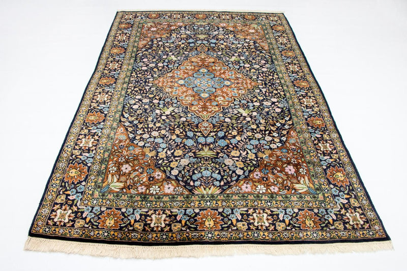 Orientalsk tæppe - 226 x 140 cm - blå