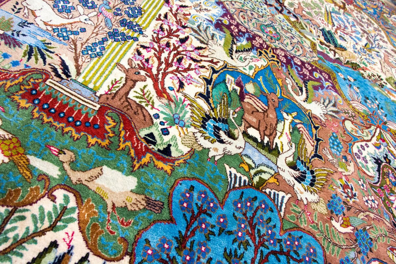 Persisk tæppe - Classic - 390 x 300 cm - flerfarvet