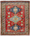 Ziegler Carpet - Kazak firkantet  - 197 x 188 cm - rød