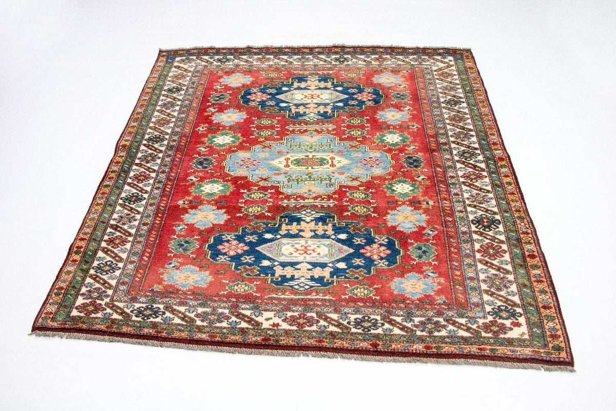 Ziegler Carpet - Kazak firkantet  - 197 x 188 cm - rød