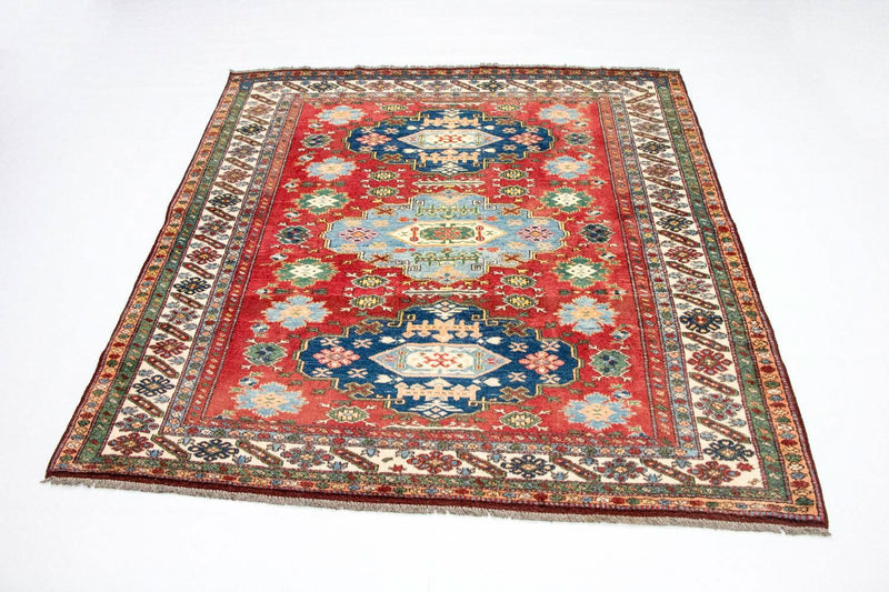 Ziegler Carpet - Kazak firkantet  - 197 x 188 cm - rød