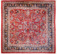 Mashhad Tæppe 260x258cm - Persisk tæppe