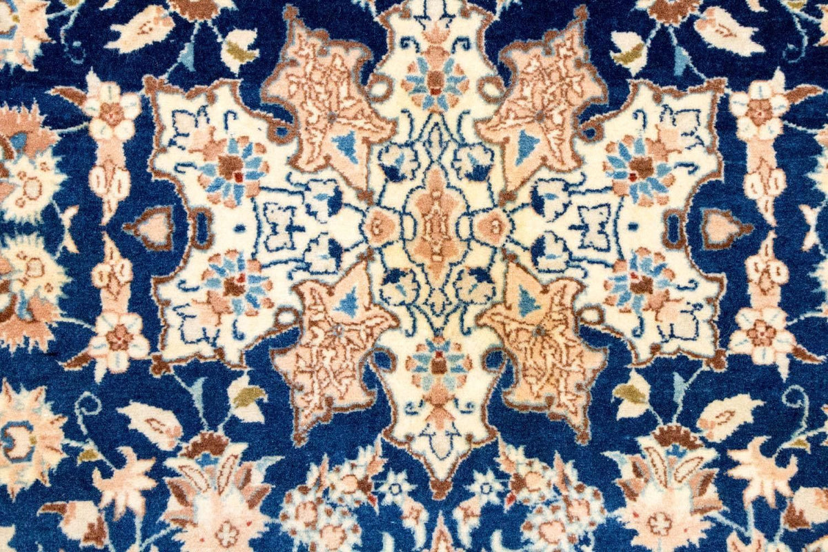 Persisk tæppe - Nain - Premium - 169 x 113 cm - blå