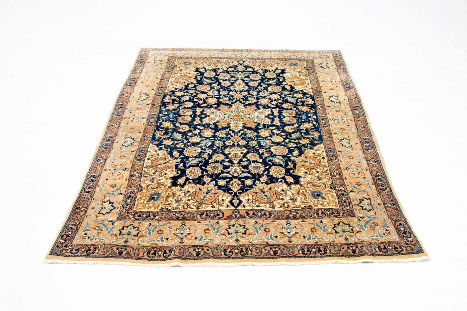 Persisk tæppe - Nain - Premium - 169 x 113 cm - blå