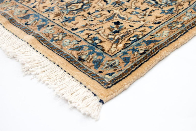 Persisk tæppe - Nain - Premium - 236 x 135 cm - mørkeblå