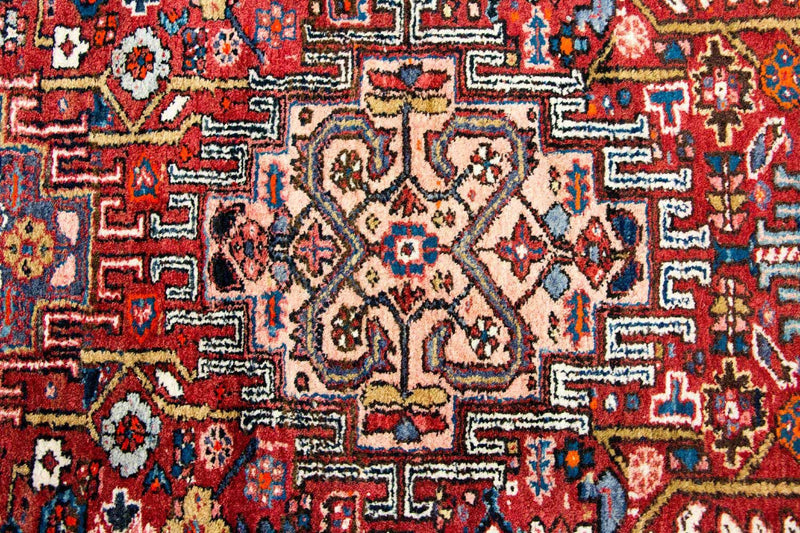 Løber Persisk tæppe - Nomadisk - 333 x 110 cm - rød