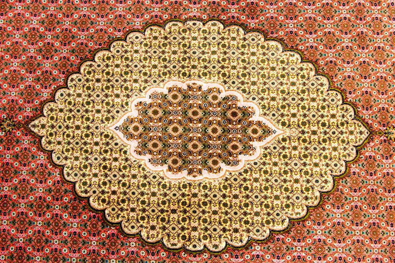 Persisk tæppe - Tabriz - Royal - 300 x 204 cm - orange