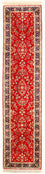 Løber Persisk tæppe - Tabriz - 336 x 78 cm - rød