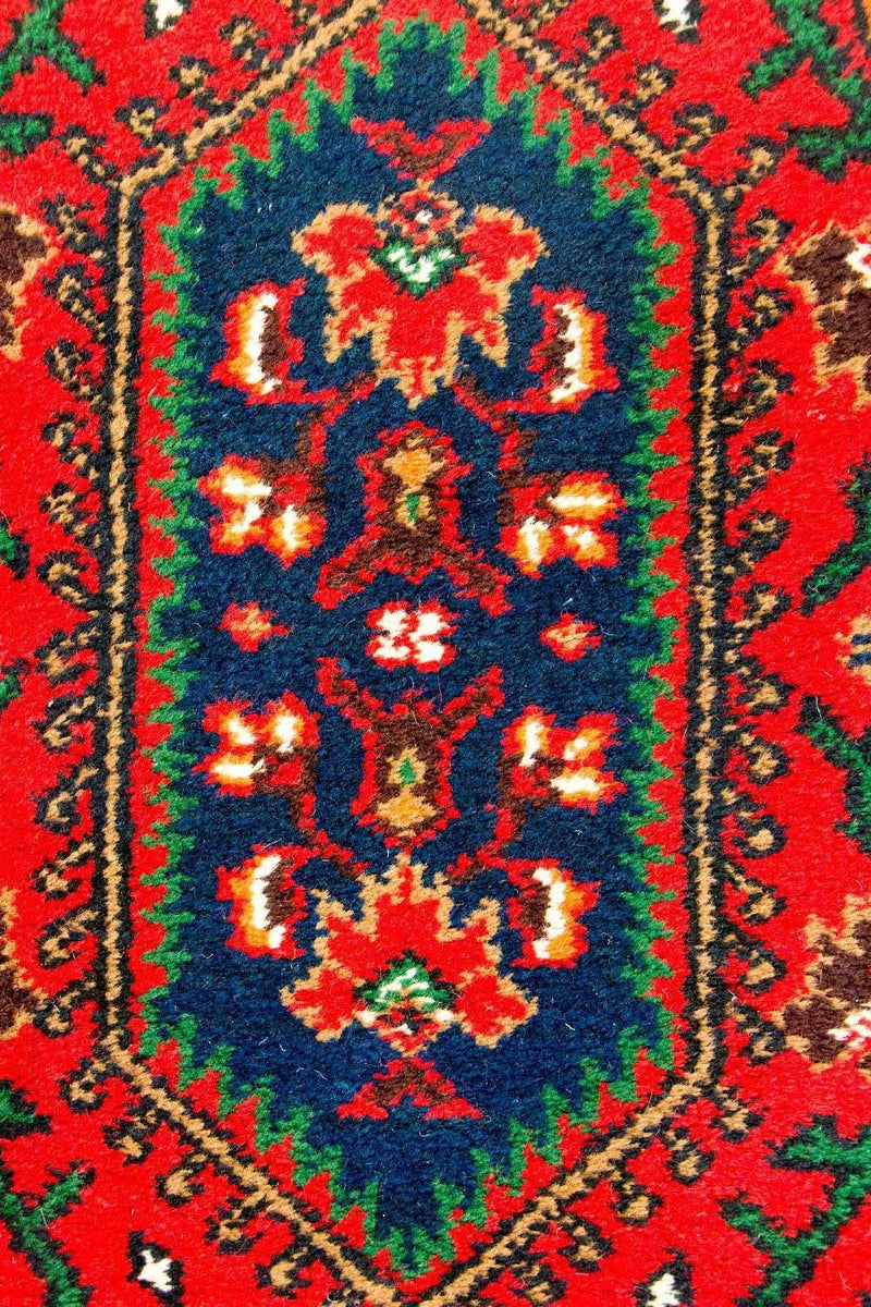 Løber Orientalsk tæppe - 334 x 89 cm - rød