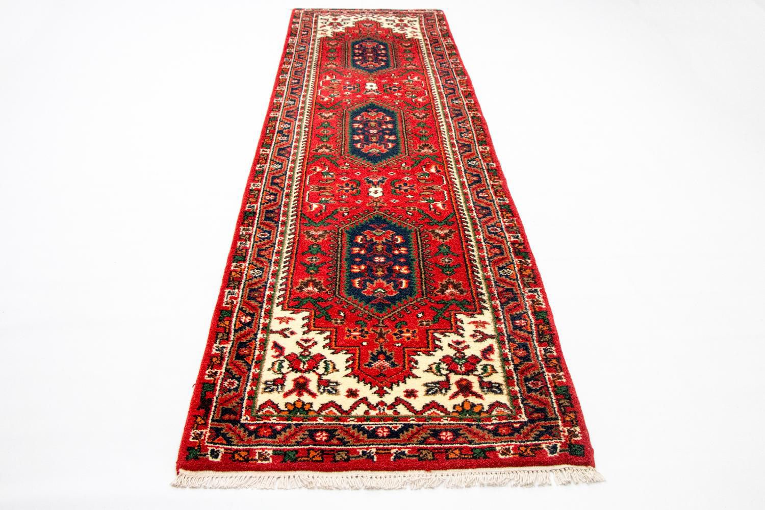Løber Orientalsk tæppe - 334 x 89 cm - rød