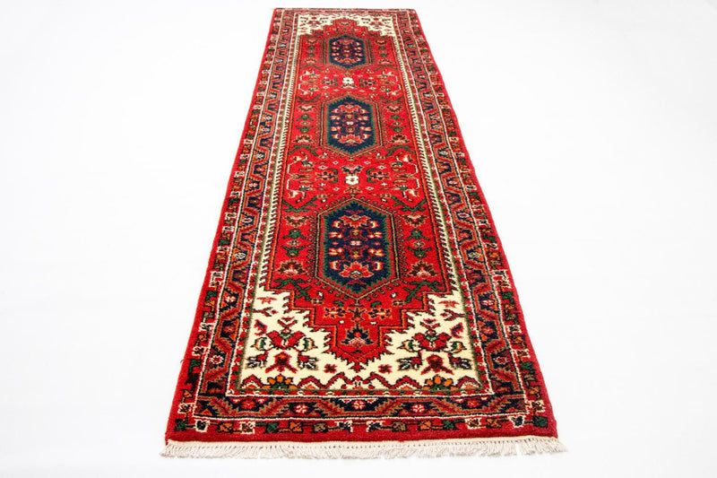Løber Orientalsk tæppe - 334 x 89 cm - rød