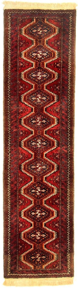 Løber Persisk tæppe - Nomadisk - 197 x 52 cm - rød