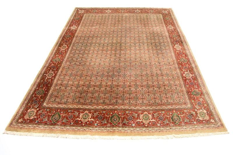 Persisk tæppe - Tabriz - Royal - 380 x 280 cm - brun