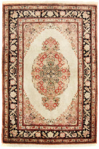 Silketæppe - Ghom Silk - Premium - 120 x 70 cm - beige