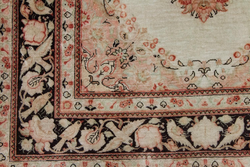 Silketæppe - Ghom Silk - Premium - 120 x 70 cm - beige