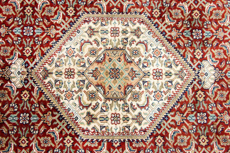 Persisk tæppe - Bijar - 242 x 172 cm - rød