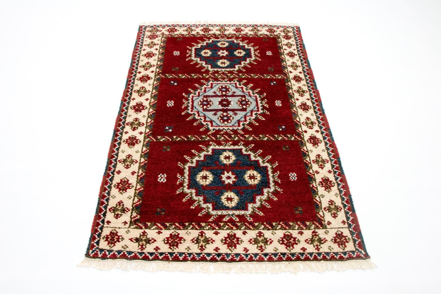 Orientalsk tæppe - 154 x 93 cm - rød