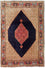 Persisk tæppe - Bijar - Royal - 315 x 223 cm - mørkeblå
