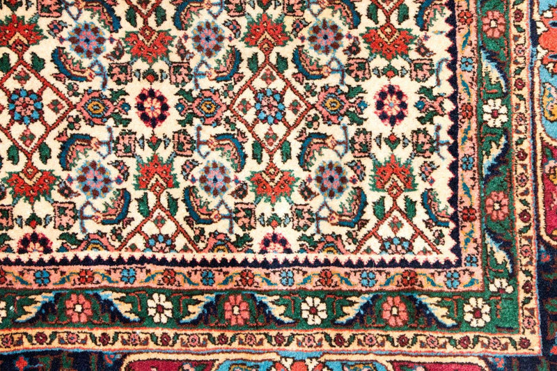 Persisk tæppe - Bijar - Royal - 315 x 223 cm - mørkeblå