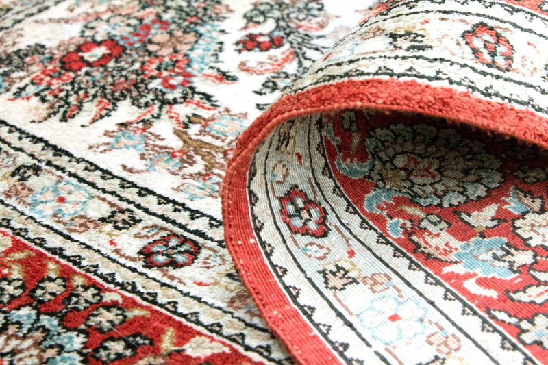 Silketæppe - China Silk - 149 x 96 cm - beige