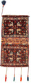 Persisk tæppe - Nomadisk - 123 x 68 cm - flerfarvet