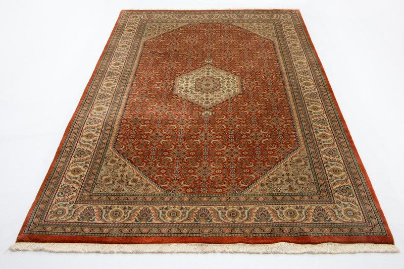 Persisk tæppe - Bijar - 300 x 200 cm - orange
