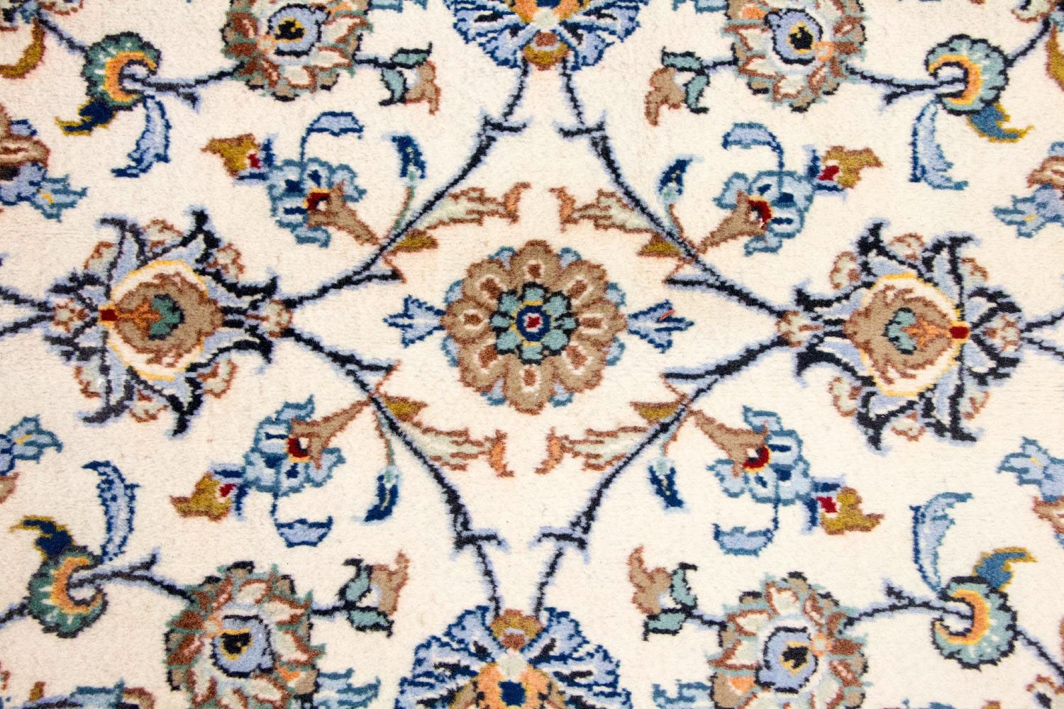 Persisk tæppe - Keshan - 413 x 307 cm - beige