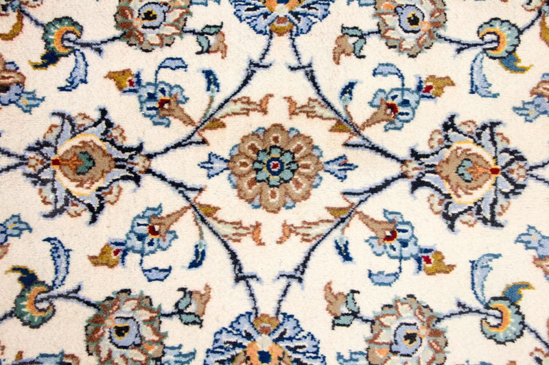 Persisk tæppe - Keshan - 413 x 307 cm - beige